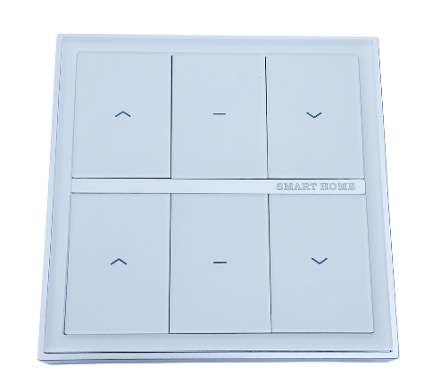 SmartHome BIDI DC1851 fali (2 csatornás fali kapcsoló)